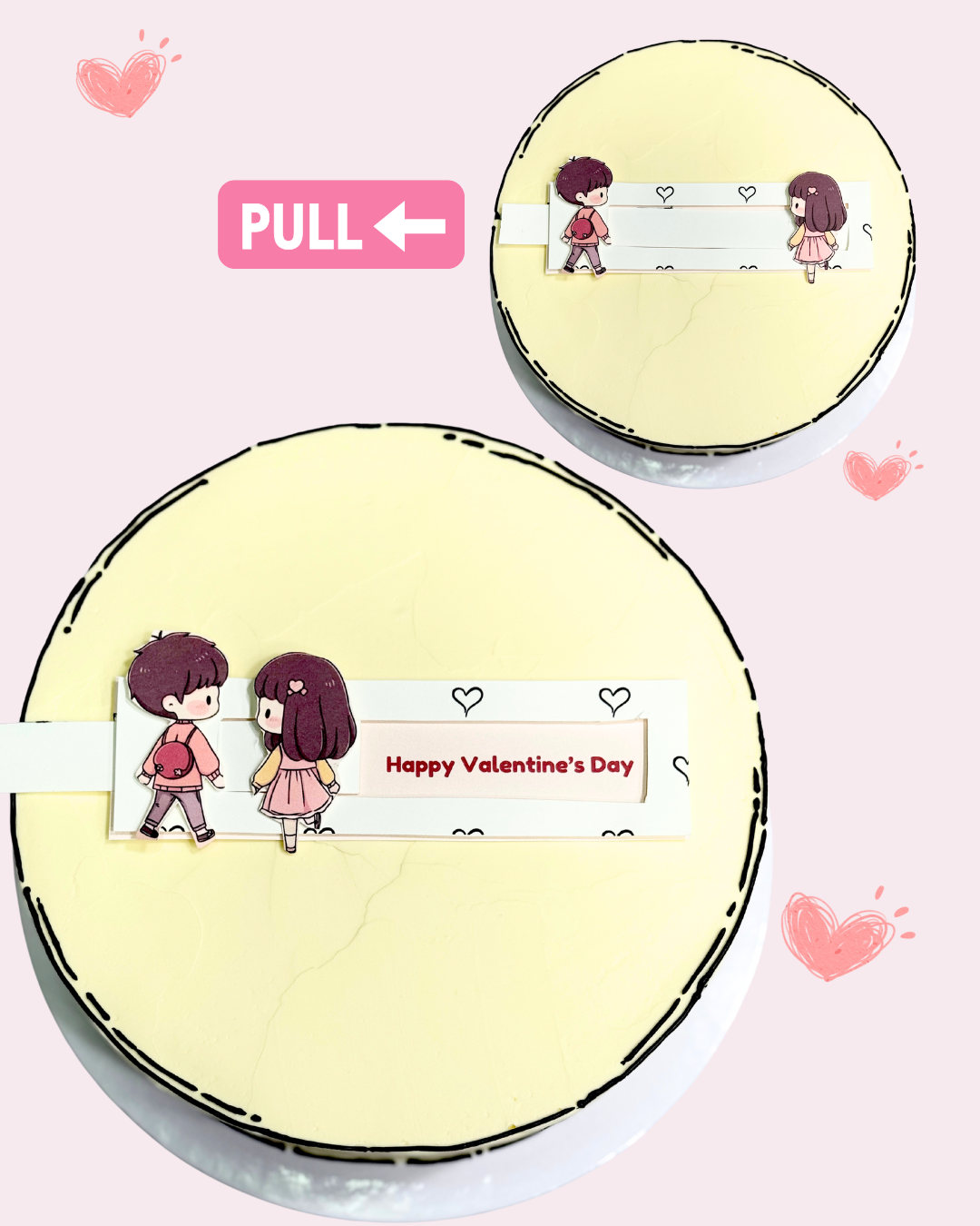 Valentines 2025: Secret Message Cake