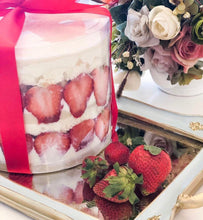 Load image into Gallery viewer, Strawberries and Cream Trifle Cake
