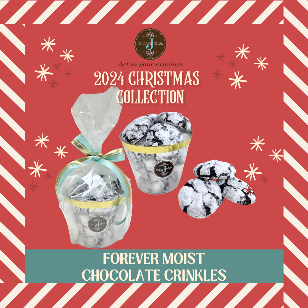 Christmas 2024: Forever Moist Chocolate Crinkles 10's