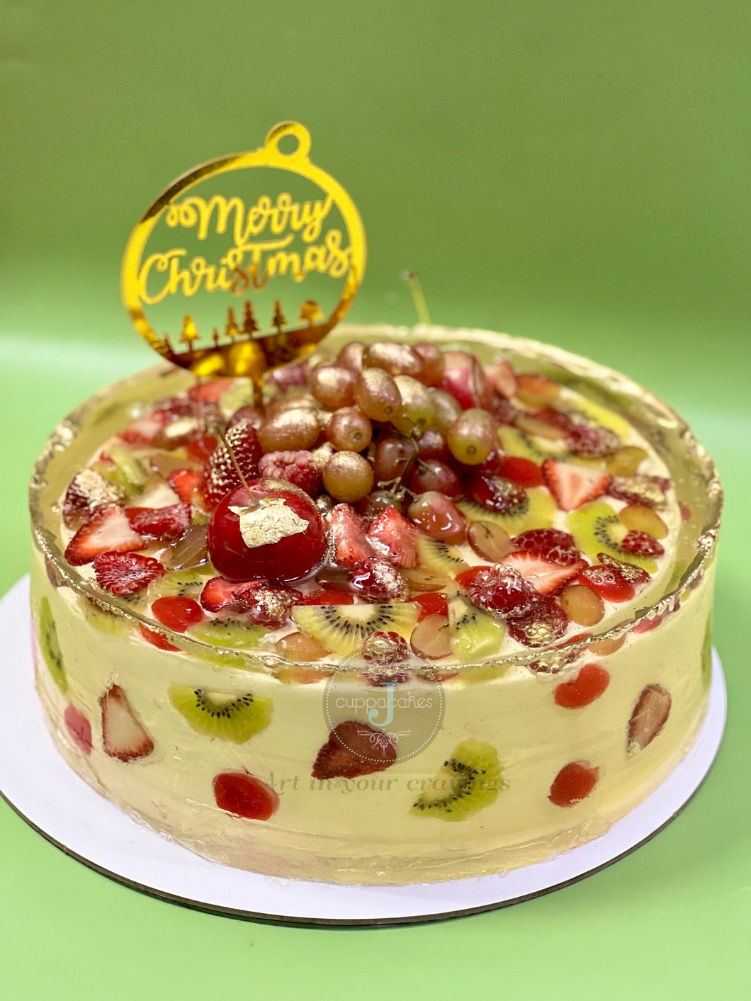 Christmas 2023: Christmas Glass Cake