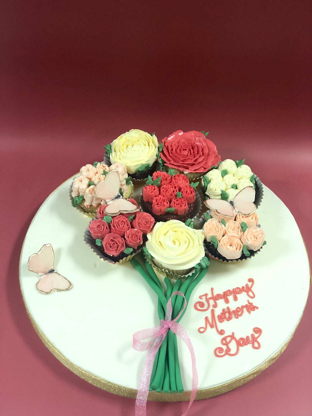 Flowers for Mom (Cupcake Bouquet)